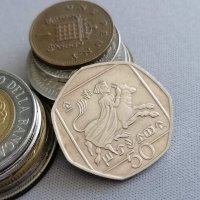 Монета - Кипър - 50 цента | 1998г., снимка 1 - Нумизматика и бонистика - 40539683