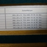 Еталон за проверка на грапавост Flachschleifen MASSI TGL 0-4763, снимка 5 - Куфари с инструменти - 38732343