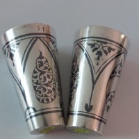 Сребърни чаши(сребро 875)СССР, снимка 3 - Чаши - 39474075