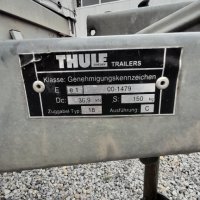 Ремарке -THULE-2.5 тона, снимка 3 - Ремаркета - 38921756