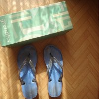 Сини чехли, тип джапанки, всекидневни или плажни grendha 36 номер, снимка 11 - Джапанки - 41383842
