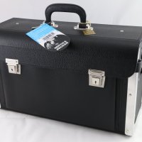 немски работен куфар за инструменти от естествена кожа, внос от Германия, снимка 2 - Други инструменти - 41440836