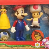 Комплект с фигурки от филма за Супер Марио (Super Mario), снимка 1 - Фигурки - 42551337