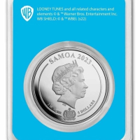 Сребърна монета 1 oz Looney Tunes Туити 2023, снимка 2 - Нумизматика и бонистика - 44919359