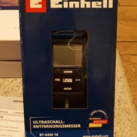 Лазерна ролетка Einhell BT UEM16 , до 16м , LCD дисплей, снимка 2 - Друга електроника - 36038777