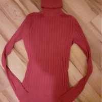 Цикламено дамско поло, снимка 1 - Блузи с дълъг ръкав и пуловери - 33800138