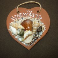  Керамично сърце - ново, снимка 3 - Морски сувенири - 34282649