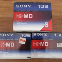 Blank Sony Hi-MD 1GB Media MiniDisc + Нормални MD Нови!, снимка 12 - Други - 39699439