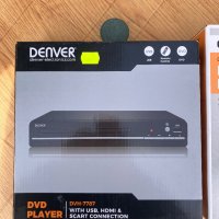 DVD Player Denver с Usb ,Hdmi , Scart букси, снимка 4 - Плейъри, домашно кино, прожектори - 40367002