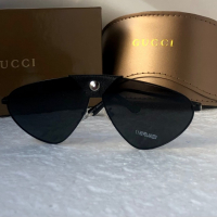 -15% GUCCI Мъжки слънчеви очила унисекс UV 400 с поляризация, снимка 9 - Слънчеви и диоптрични очила - 36275274