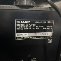 Усилвател Sharp SM-1288, снимка 4 - Ресийвъри, усилватели, смесителни пултове - 40898981