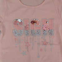 розова блузка, снимка 2 - Детски Блузи и туники - 36240926