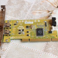 IEEE 1394 Dual Port PCI Firewire Controller Card , снимка 5 - Други - 41039260