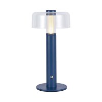 Настолна LED Лампа 1W Димиране Виолетова Презареждане Топло Бяла Светлина, снимка 1 - Настолни лампи - 41143243