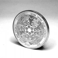 Кардано А монета / Cardano A Coin ( ADA ) - Silver, снимка 4 - Нумизматика и бонистика - 39116003