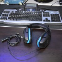 Гейминг слушалки Logitech G432 - 7.1 Surround, снимка 1 - Слушалки и портативни колонки - 39279300