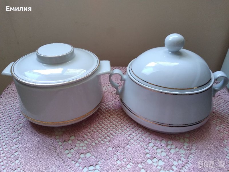 Български порцеланови супници, снимка 1