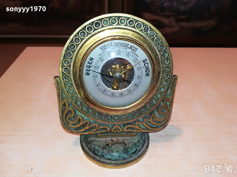 АНТИЧЕН БАРОМЕТЪР ОТ ГЕРМАНИЯ 1503221027, снимка 1