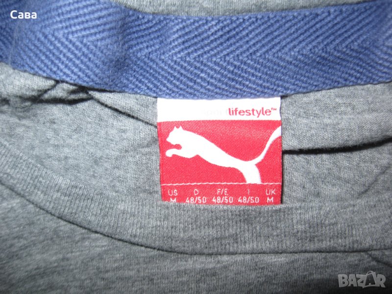 Тениски PUMA  мъжки,М   /сива и розова/, снимка 1
