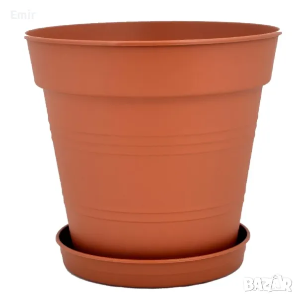 Саксия с подложка Ф420 - 29л, снимка 1