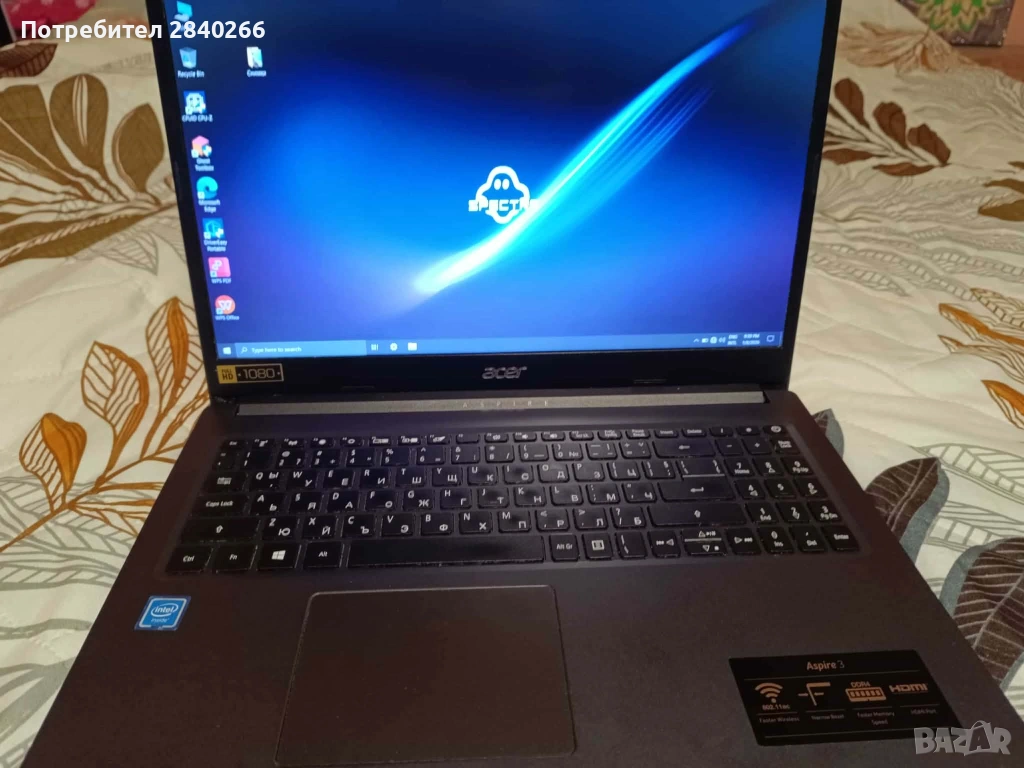 Acer лаптоп 2019 година., снимка 1