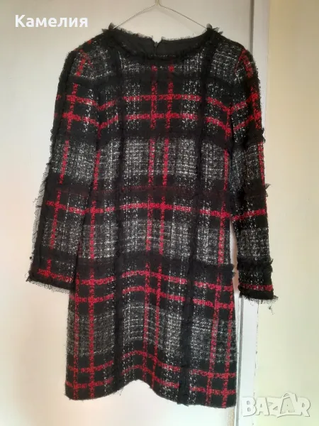 Дамска зимна рокля/туника, S-размер , снимка 1