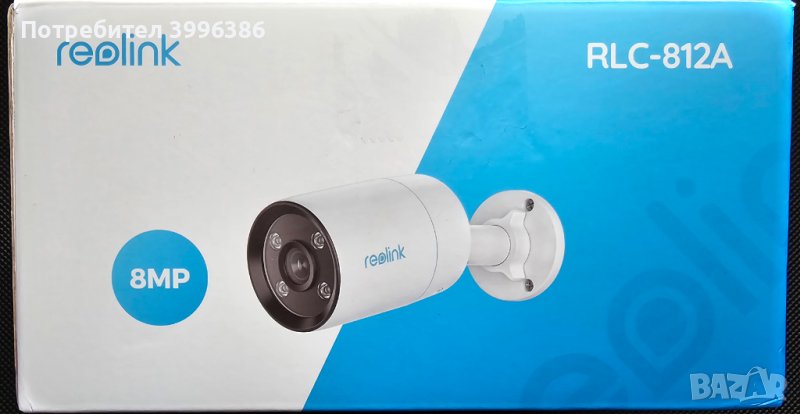 Reolink RLC-812A 4K 8MP камера за видео наблюдение , снимка 1
