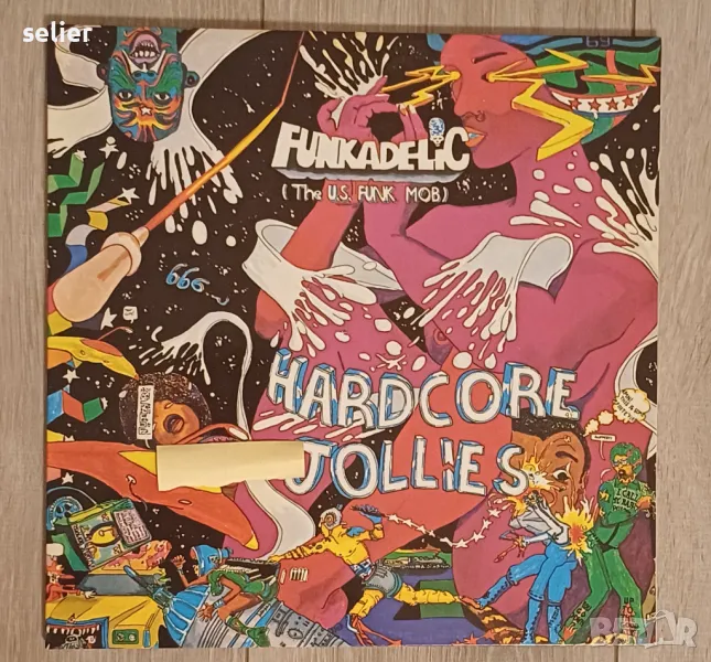Предлагам ви още една невероятна плоча на една невероятна група в страхотно състояние :  Funkadelic , снимка 1