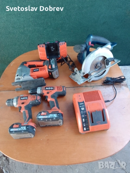 акумулаторни машини АЕГ,AEG 18v, 14.4v, снимка 1