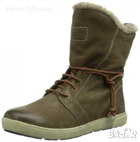 Bugatti, 36-37, нови, оригинални дамски боти, естествена кожа, снимка 1