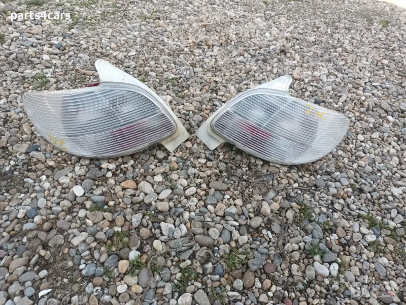 ляв и десен бял стоп за пежо 206 PEUGEOT 206, снимка 1