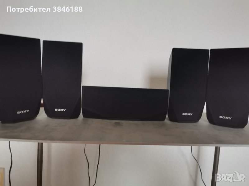 Sony Speaker System [1] SS-CTB121, [4] SS-TSB121, снимка 1