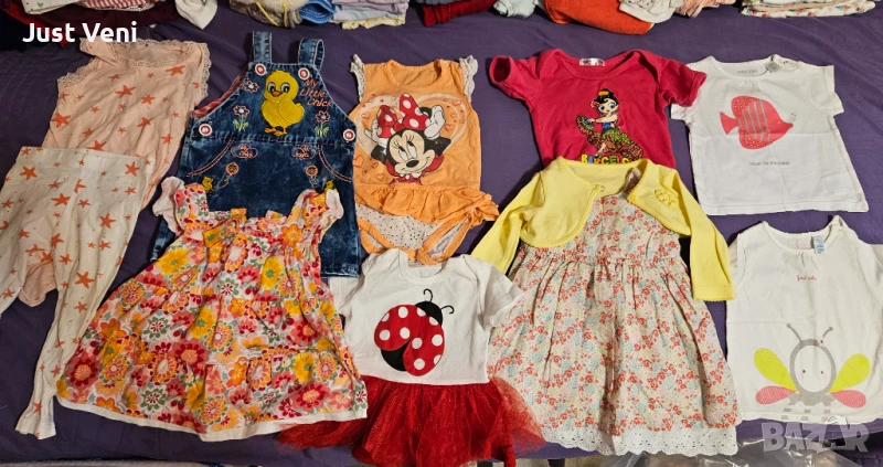 Лот за бебето рокли , снимка 1