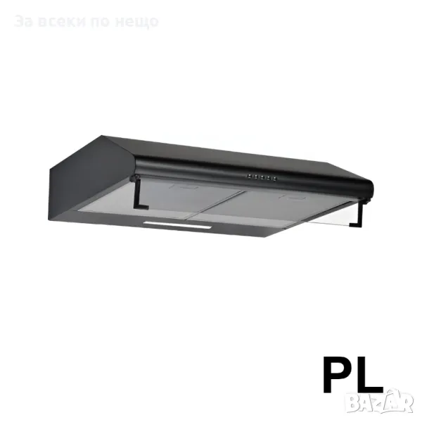 Абсорбатор за вграждане Rosberg R51456AB, 60 см, 190W, Черен Код P390, снимка 1