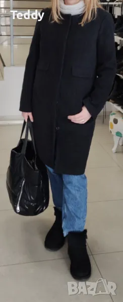 Стилно класическо палто LIEBESKIND Berlin, 100 процента вълна, снимка 1