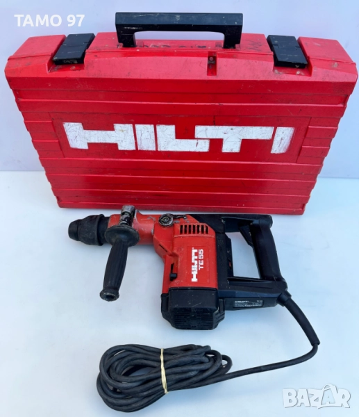 Hilti TE-55 - Комбиниран перфоратор 900W 5.2J SDS Max, снимка 1