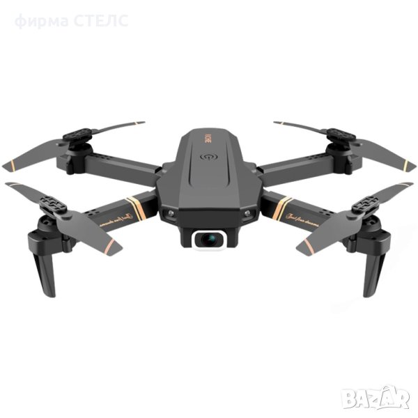 Дрон STELS V4, WIFI, HD камера, Батерия 3.7V 1600 mAh, снимка 1