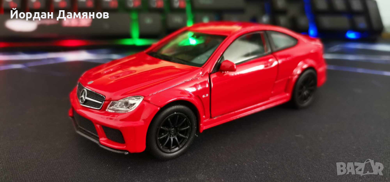 Мерцедес Ц63 АМГ Коуп в мащаб 1:34 , снимка 1