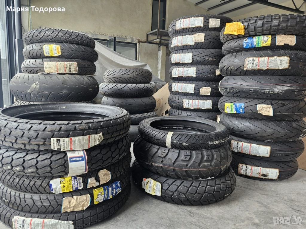 Мото гума 130/80/17; 150/80/17; 170/60/17; 90/90/21; 140/80/19;, снимка 1