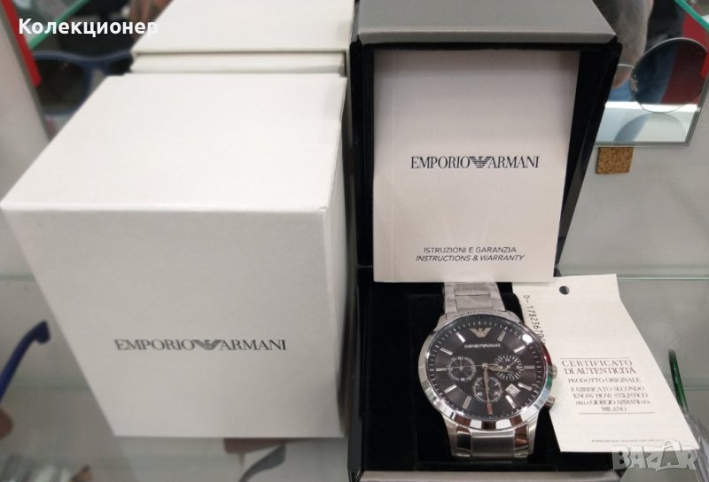 Оригинален мъжки часовник Emporio Armani RENATO, снимка 1