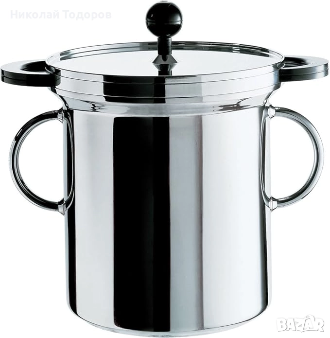 Alessi - дизайнерски комплект (тенджера) за приготвяне на паста, снимка 1