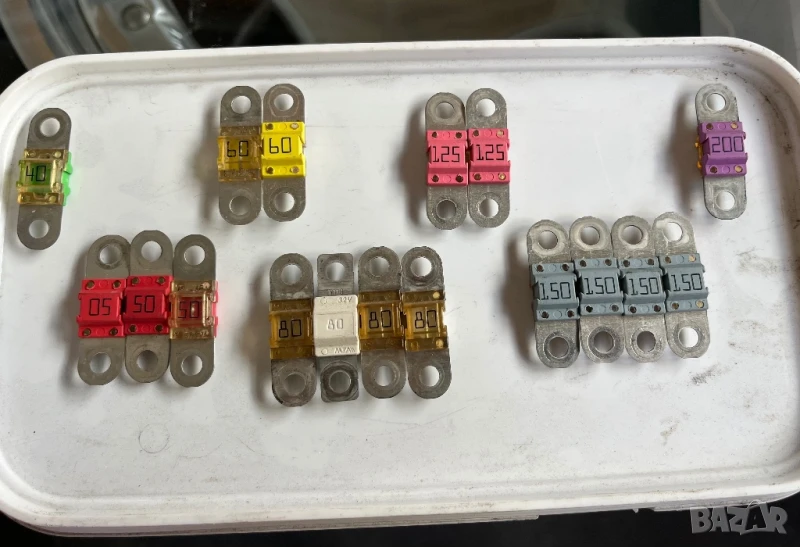 Бушони 12v/24v 40;50;60;80;125;150;200 A, снимка 1