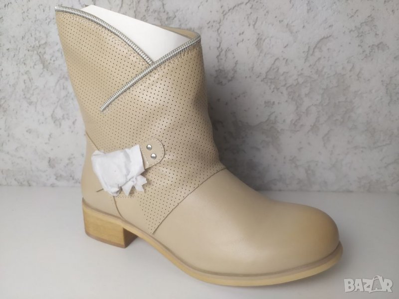 Страхотна пролетна перфорирана дамска бота Primadonna , снимка 1