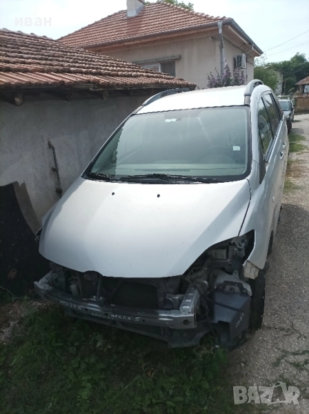 Мазда 5 2.0 CD. 143 кс. 2005 год. на части. сива., снимка 1