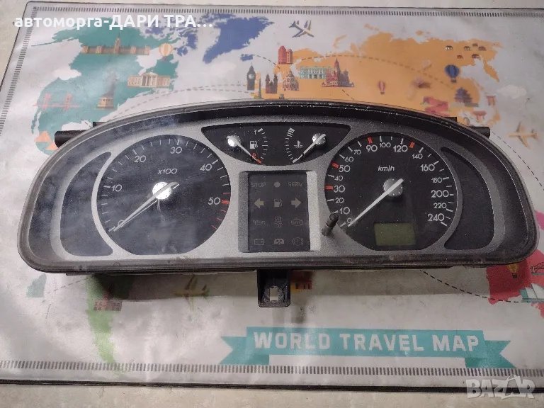 Табло уредно (километраж)за Рено Лагуна 2 1.9ДЦИ 2001г, снимка 1
