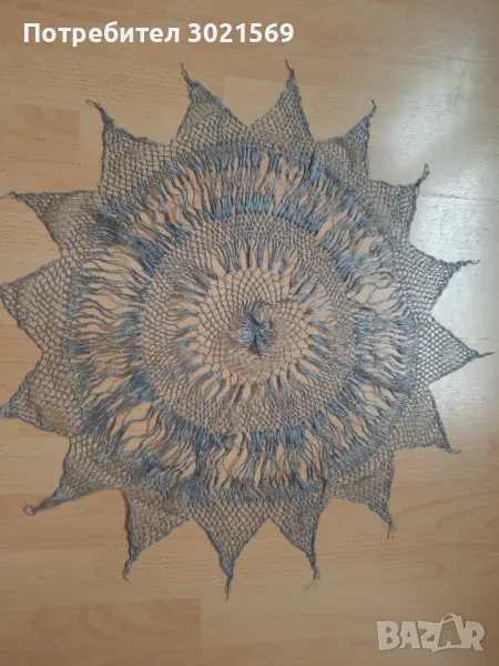 Ръчно плетено мельо, снимка 1