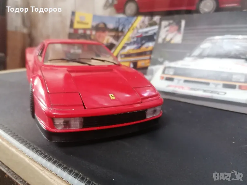 Колекционерски модел: Ferrari - Testarossa ​ (Bburago) 1/18 (Italy), снимка 1