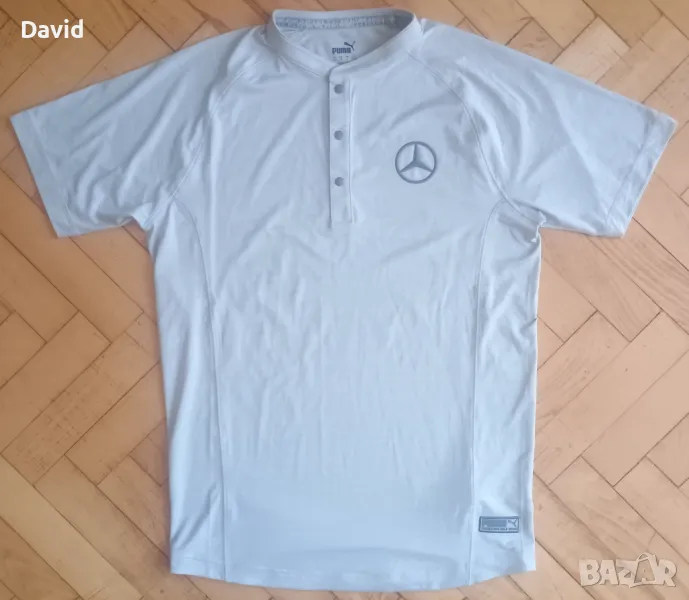 Оригинална фланелка Mercedes Puma Golf Cloudspun, снимка 1