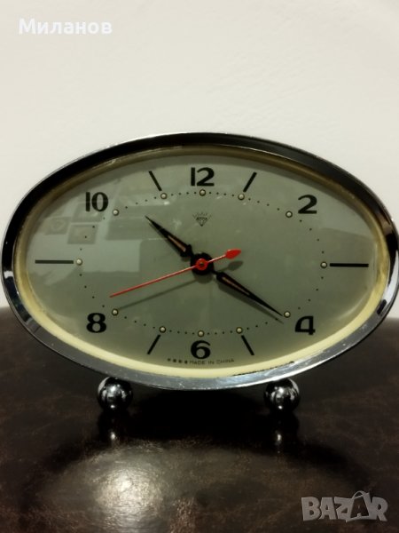 Стар китайски механичен настолен часовник, снимка 1