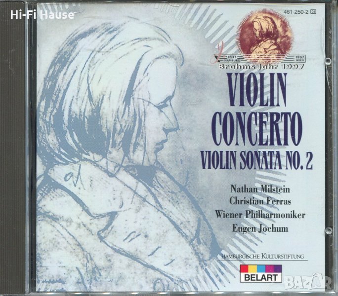 Brahms Jahr-Violin Concerto-Violin Sonata 2, снимка 1